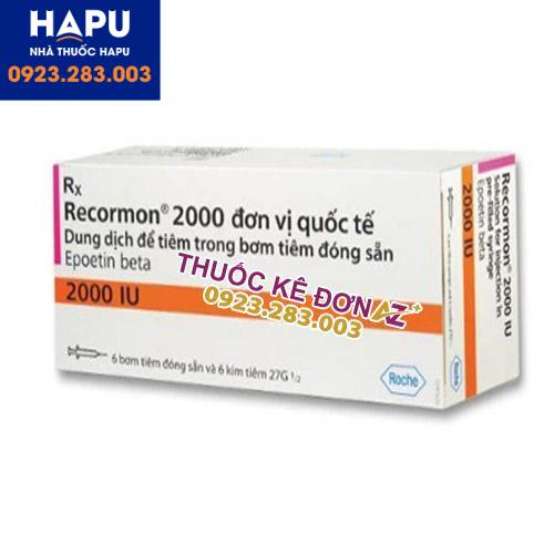 Thuốc Recormon 2000IU công dụng cách dùng