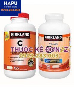 Vitamin C 100mg Kirkland công dụng cách dùng