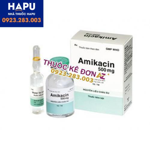 Thuốc Amikacin 500mg công dụng cách dùng