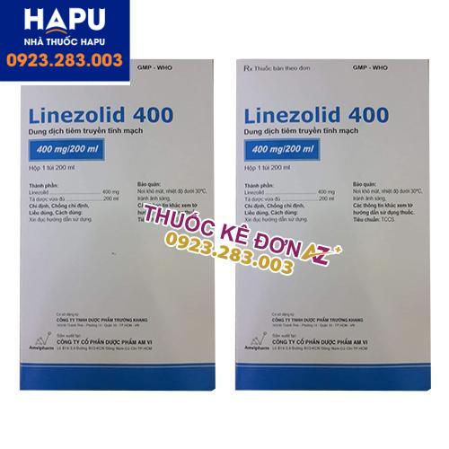 Thuốc Linezolid 400 công dụng cách dùng