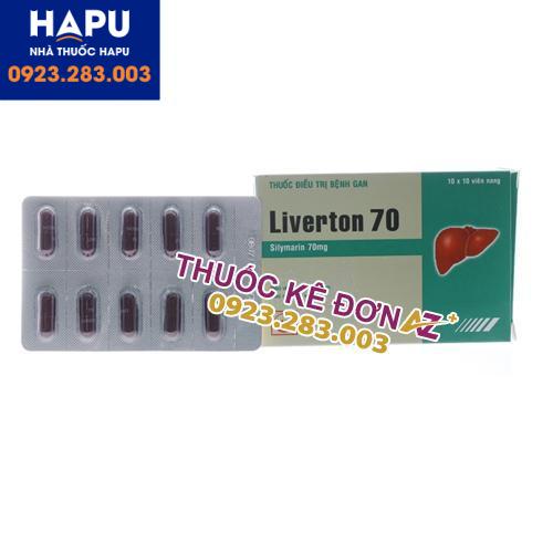Thuốc Liverton 70 công dụng cách dùng
