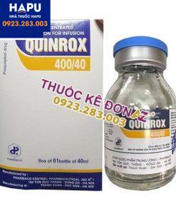 Thuốc Quinrox 400/40 công dụng cách dùng
