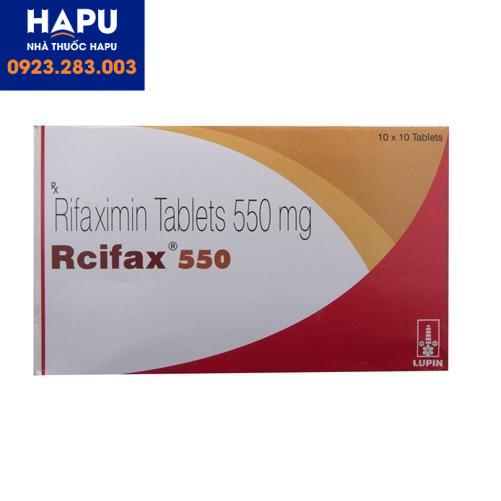Thuốc Rcifax 550 công dụng cách dùng