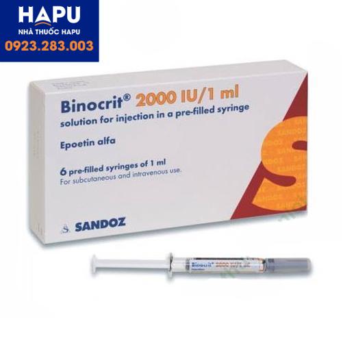 Thuốc Binicrit 2000 IU/1ml mua ở đâu uy tín