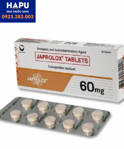 Japrolox tablets 60mg giá bao nhiêu