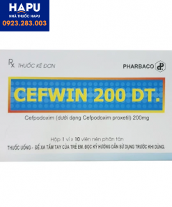 Thuốc Cefwin 200 DT là thuốc gì