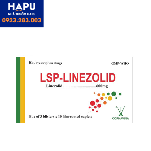 Thuốc LSP-Linezolid 600mg giá bao nhiêu