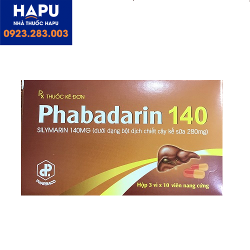 Thuốc Phabadarin 140mg là thuốc gì