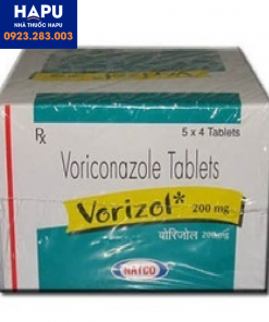 Thuốc Vorizol 200mg giá bao nhiêu