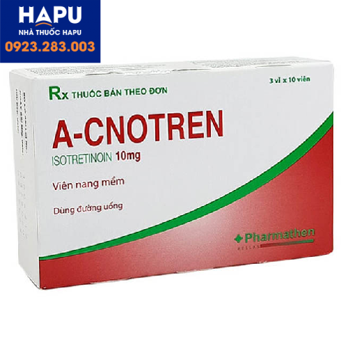 Thuốc A-Cnotren 10mg là thuốc gì