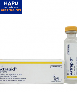 Thuốc Actrapid insulin là thuốc gì