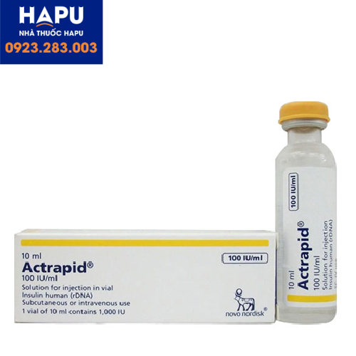 Thuốc Actrapid insulin là thuốc gì