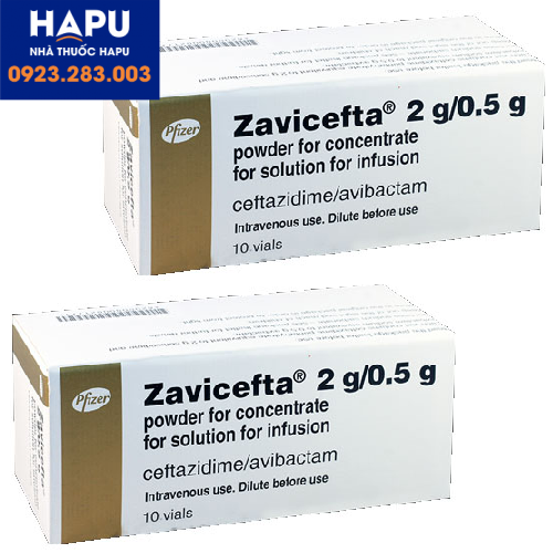 Thuốc Zavicefta 2g/0.5g giá bao nhiêu
