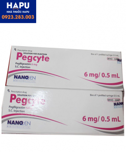 Thuốc Pegcyte 6mg/0,6ml giá bao nhiêu