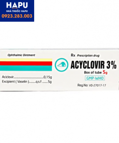 Thuốc Acyclovir 3% là thuốc gì