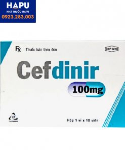 Thuốc Cefdinir 100mg/5ml là thuốc gì