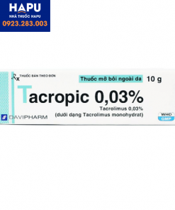 Thuốc Tacropic 0.03% là thuốc gì